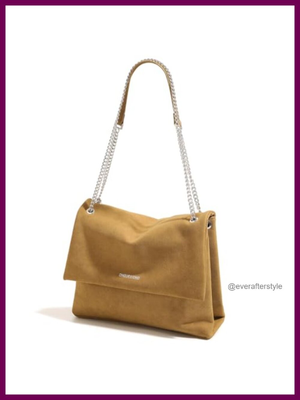 Faux Suede Hobo Bag Slouchy Shoulder Crossbody Purse for Women